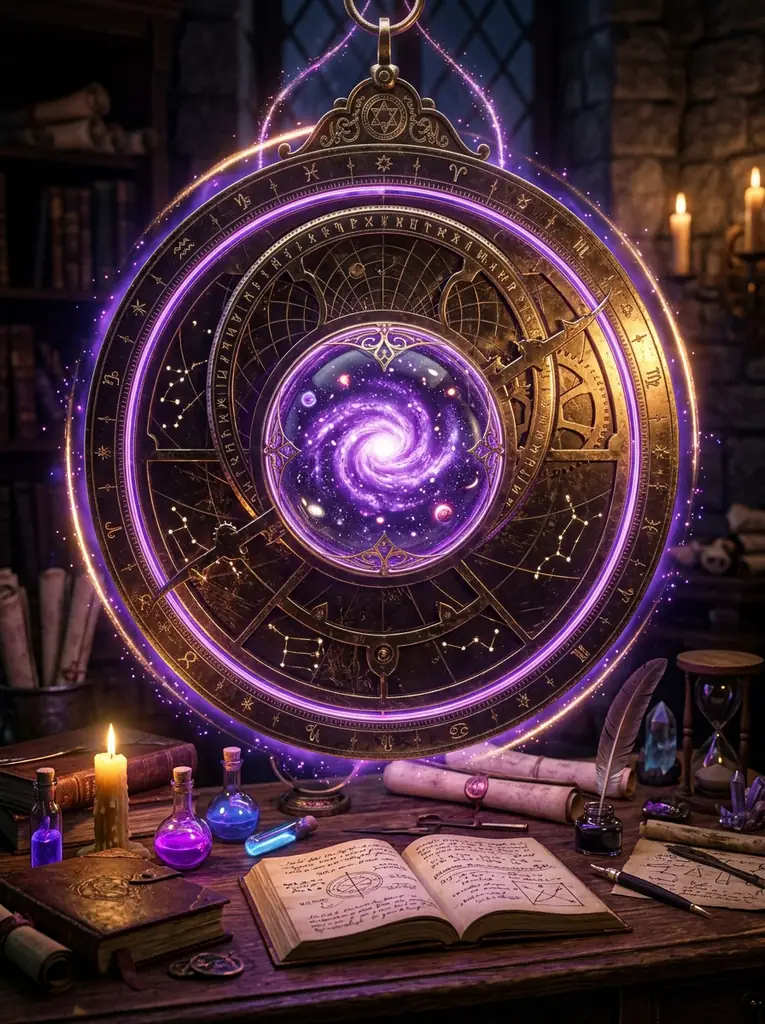 Merlin's Astrolabe Cover